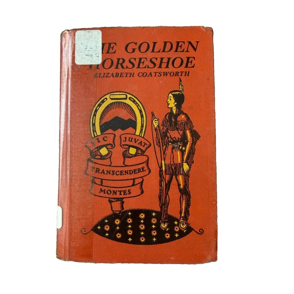 The Golden Horseshoe by‎ Elizabeth Coatsworth 1935 Macmillan Hardcover Whimsical